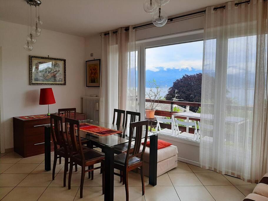 La Finestra Sul Lago - In Villa Con Vista E Posto Auto Coperto ستريزا المظهر الخارجي الصورة